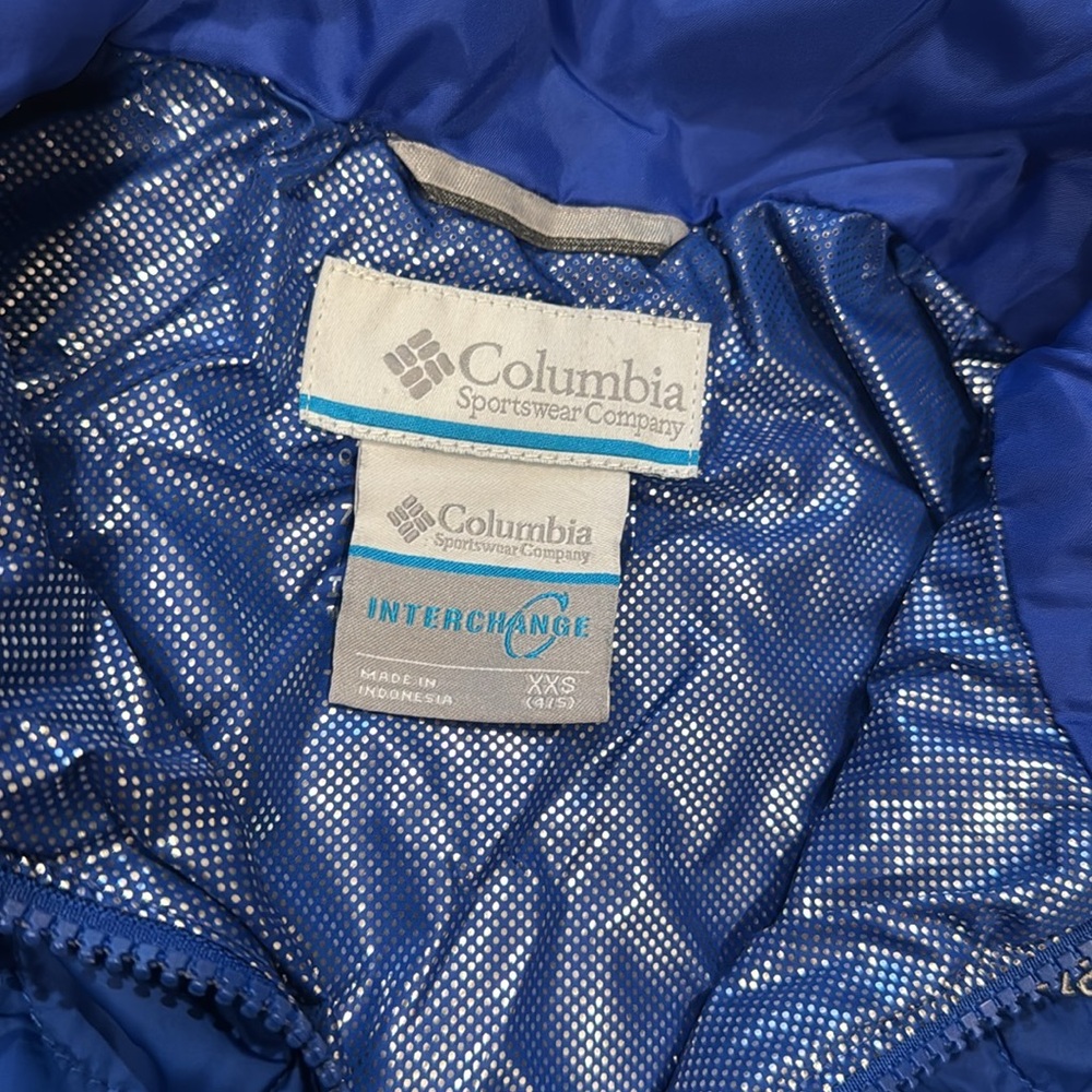 Two Columbia sportswear jackets for kids boys or girls